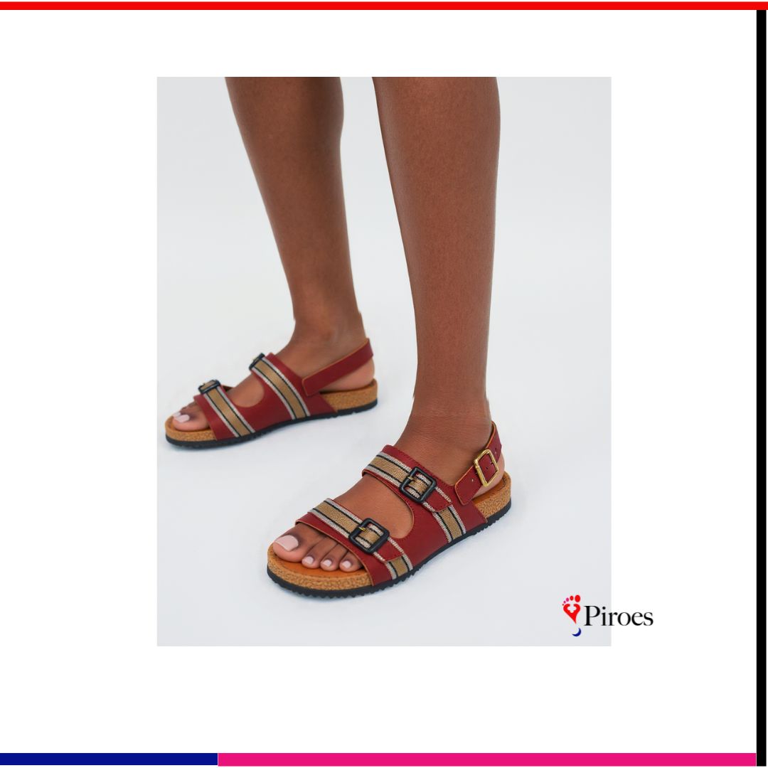 TradLuxe Sandals (Wine)